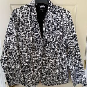 Black and white Lane Bryant Blazer